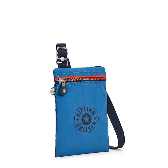 Kipling Afia Lite Mini Crossbodytassen Blauw | BE 1039NW